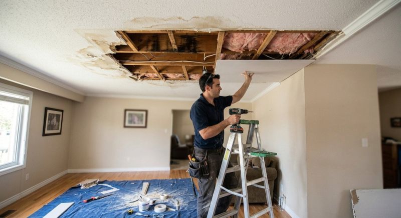 Ceiling Leak Repair Service in Alpharetta, GA