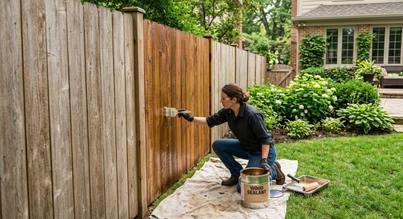 Fence Sealing in Kitsap County, WA