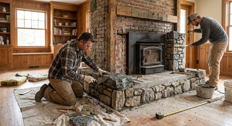 Fireplace Renovation Service in Conroe, TX