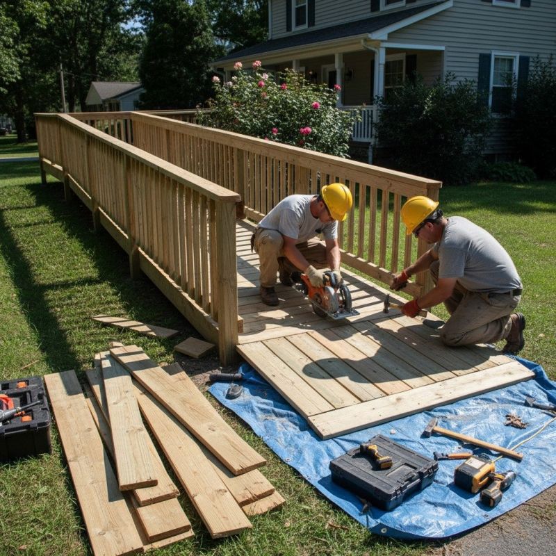 Handicap Ramp Repair in Wilmington, NC
