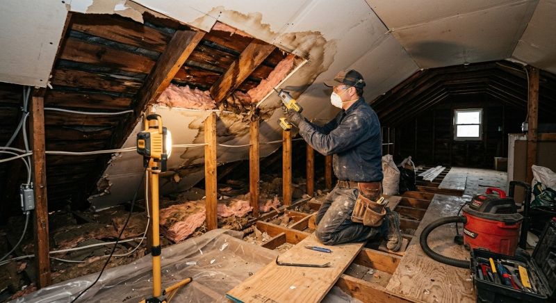 Water Damage Ceiling Repair in Houston, TX