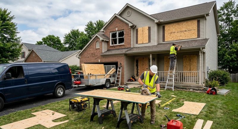Window Boarding Service in Alpharetta, GA